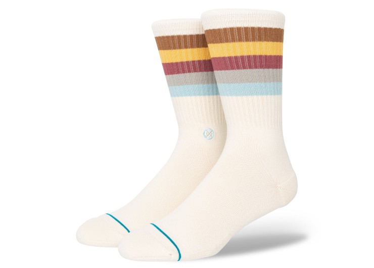 STANCE Maliboo Classic Crew Socks [Vintage White]