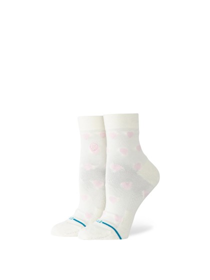 STANCE Womens Hearts Lowrider Socks - Ivory