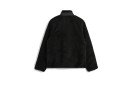 TAION Mountain High Neck Zip Boa Jacket - Black /Black