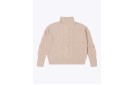 WEMOTO Lotty Cotton - Turtle Neck Knit Sweater [Sand]