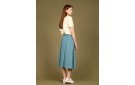 WEMOTO Ida Viscose - Elasticated Skirt [Blue]